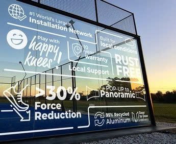 Laykold. Hiện đang được chọn làm sân Padel